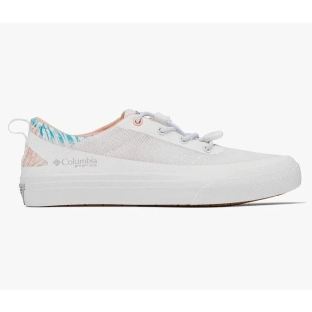 Columbia Women's PFG Shoes Sneaker Size 10 White Coral NWB